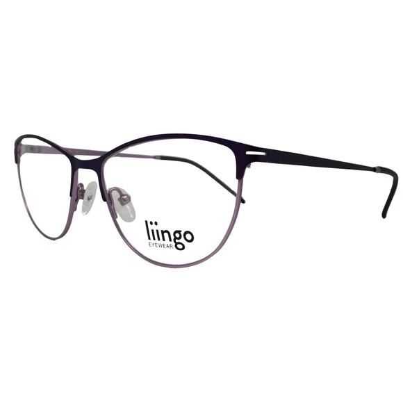 Liingo Kidzie Violet 53-16-140mm Eyeglasses FRAMES ONLY - NEW CONDITION - Picture 1 of 13